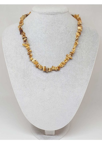 Jasper Taşı Küçük Taşlar Kolye (52254)
