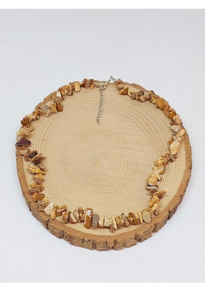 Jasper Taşı Küçük Taşlar Kolye (52254) modelleri