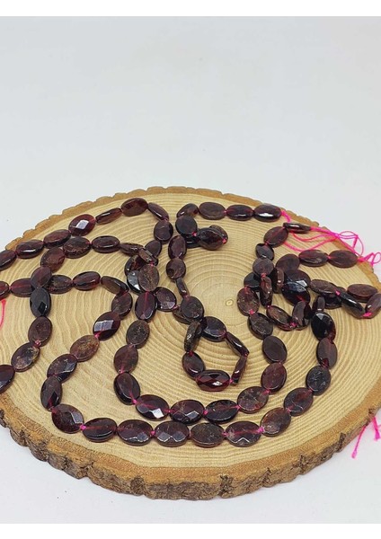 Lal (Garnet)(Granat) Taşı Şekilli Dizi 12*3.5mm (51342) modelleri