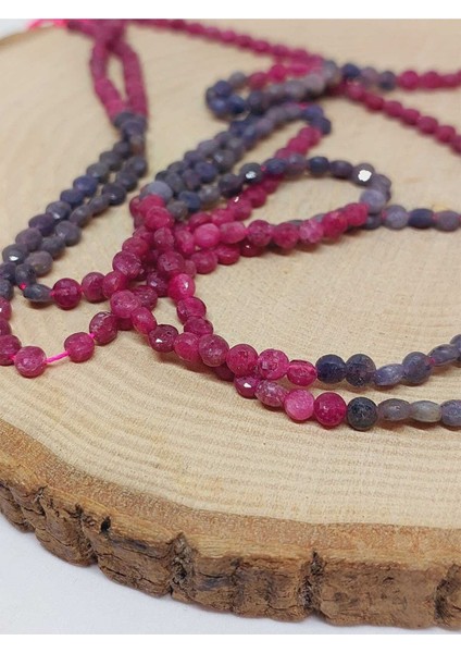 Yakut & Safir Taşı Yassı Dizi 2.5*4mm (51206) modelleri