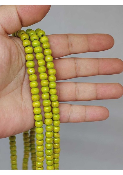 Ahşap Dizi 5.5*7mm Yeşil (51646)