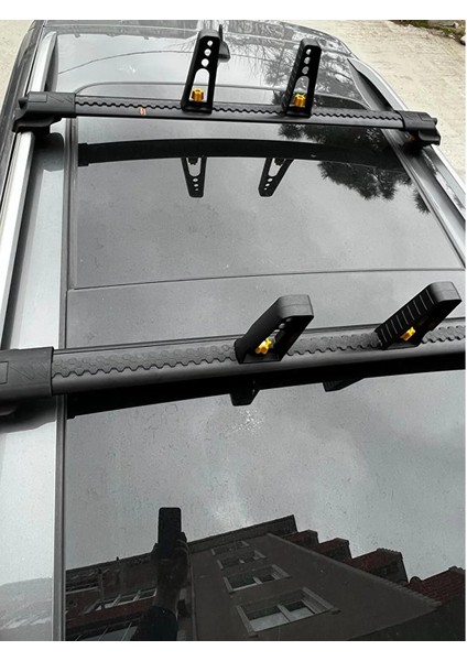 Hyundaı Santa Fe 2007-2012 Trx1 Thunder Carrier Kilitli Ara Atkı Taşıyıcı Tavan Barı 4 Adet Dayama Dahil fırsatları
