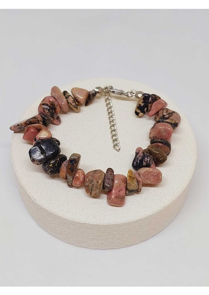 Rodonit Taşı Iri Taşlar Bileklik (52276) modelleri