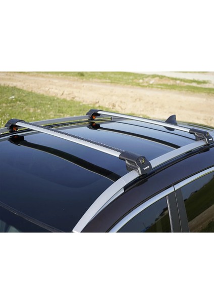 Ssangyong Stavıc 2004-2012 Trx1 Thunder Carrier Kilitli Ara Atkı Taşıyıcı Tavan Barı 4 Adet Dayama Dahil