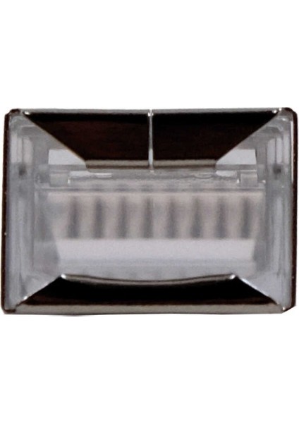 Metal Rj45 Cat5 Jack Konnektör Uç Lan Ethernet 100lu paket