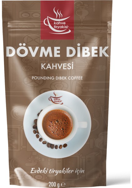 Dövme Dibek Türk Kahvesi 200 gr Paket