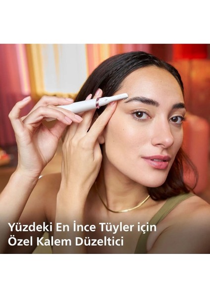 Premium Yüz ve Vücüt Bakım & Lazer Epilasyon Seti, Tüy Alma, Kalem Düzeltici + Luciole Lambader