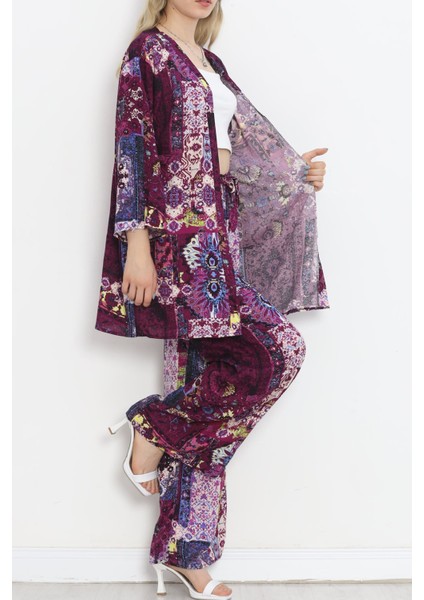 Kimono Takım Mor - 10553.1095.