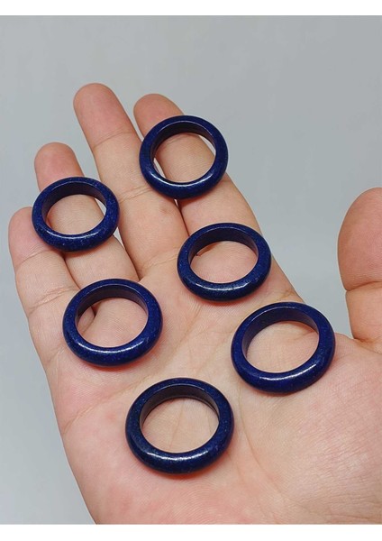 Lapis Taşı Yüzük 6mm Kalınlığında (Standart Ölçü) (51490)