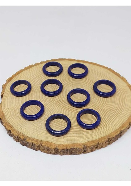 Lapis Taşı Yüzük 6mm Kalınlığında (Standart Ölçü) (51490)