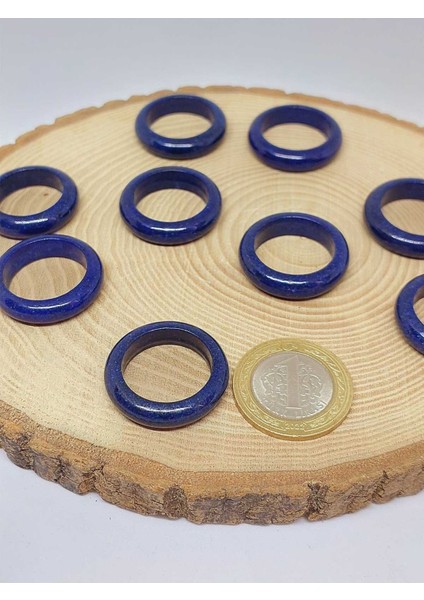 Lapis Taşı Yüzük 6mm Kalınlığında (Standart Ölçü) (51490)