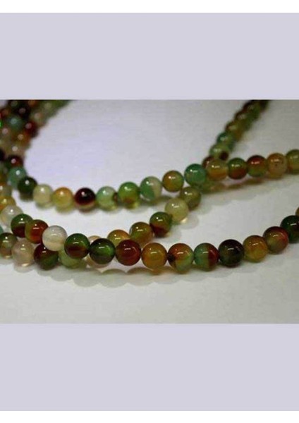 Çeyrek Dizi (9cm Uzunluğundadır!) Akik Taşı Çeyrek Dizi 8mm (4406) modelleri