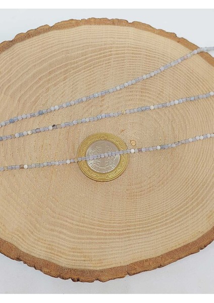 Bileklik Boy Akuamarin Taşı Dizi 2mm (51184) Yarım Dizi (17CM Uzunluğundadır) fiyatları
