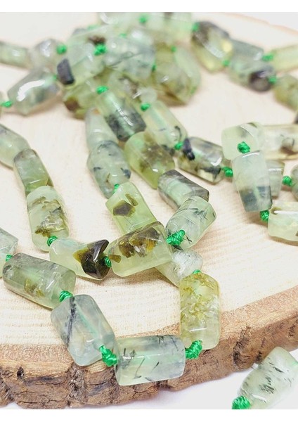 Prehnit(Prinayt) Taşı 7X12MM Dizi (49962) modelleri