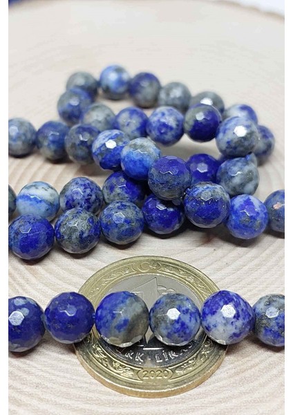 Bileklik Boy Lapis Taşı Faset Kesim Yarım Dizi 8mm (18CM Uzunluğundadır) modelleri