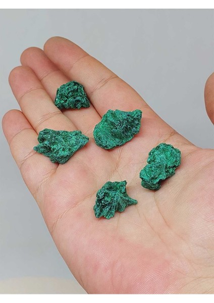 Malakit Taşı Kütle Ham Parça (3-5 Gram) (51916)