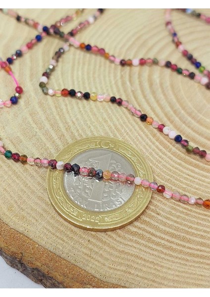 Turmalin Taşı Faset Kesim 1.5*2mm Dizi (51938) fiyatları