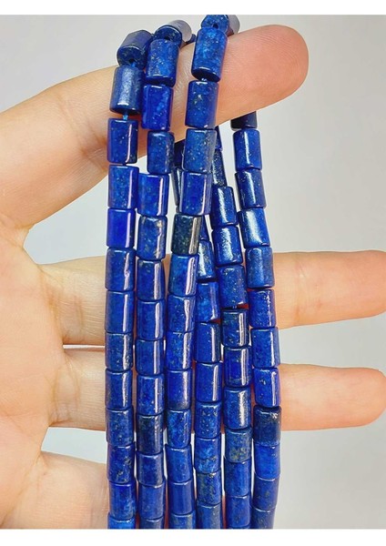 Bileklik Boy Lapis Taşı Şekilli 5.5x7.5mm Yarım Dizi (49452) (18CM Uzunluğundadır)