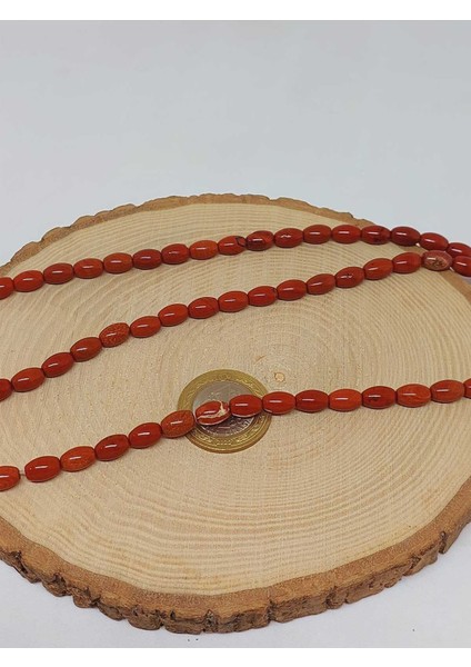 Jasper Taşı Arpa Kesim Dizi 6*8.5mm 49988 fiyatları