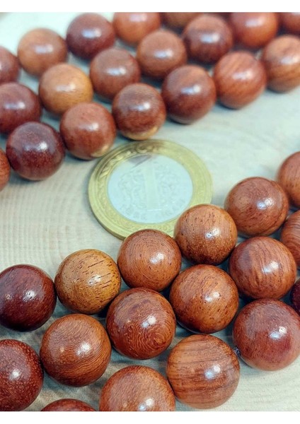 Bileklik Boy Kan Ağacı Ahşap Yarım Dizi 11.5mm (45252) (18CM Uzunluğundadır) fiyatları