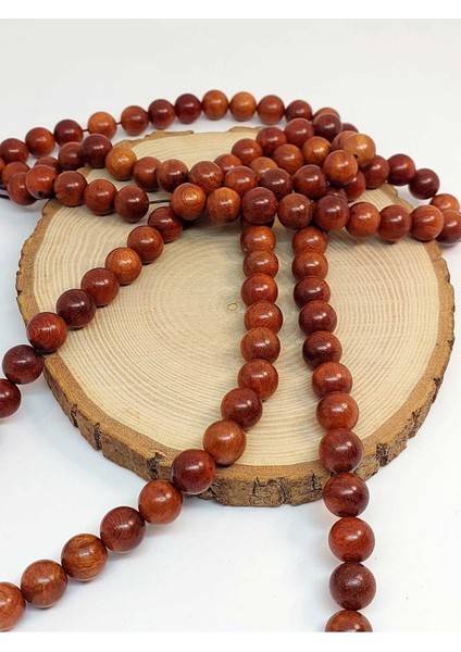 Bileklik Boy Kan Ağacı Ahşap Yarım Dizi 11.5mm (45252) (18CM Uzunluğundadır) modelleri