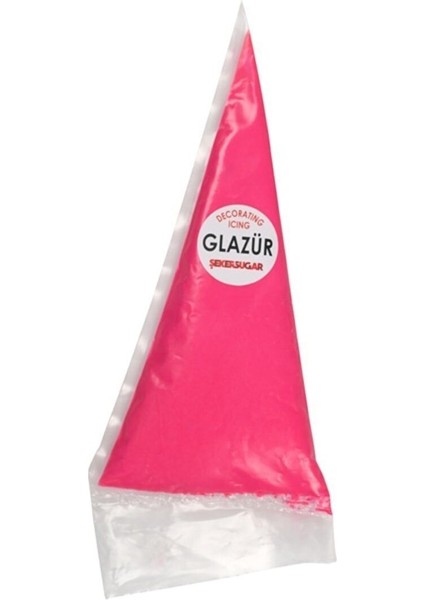 Yenilebilir Glazür Pembe 100 gr