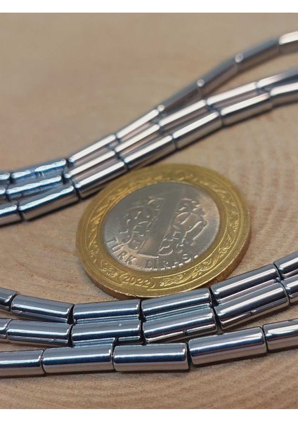 Bileklik Boy Hematit Taşı Dizi 3*9mm (49622) Yarım Dizi (17CM Uzunluğundadır) fiyatları