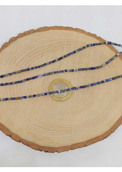 Bileklik Boy Lapis Taşı Küp Şekilli Dizi 2mm (51144) Yarım Dizi (17CM Uzunluğundadır) fiyatları