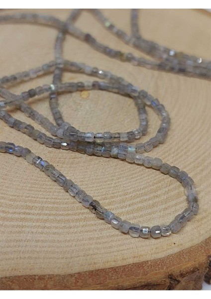 Bileklik Boy Labradorit Taşı Küp Şekilli Dizi 2mm (51142) Yarım Dizi (17CM Uzunluğundadır) modelleri