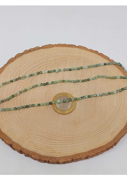 Bileklik Boy Yarım Dizi Zümrüt Taşı Dizi 3mm (51216) (17CM Uzunluğundadır) fiyatları