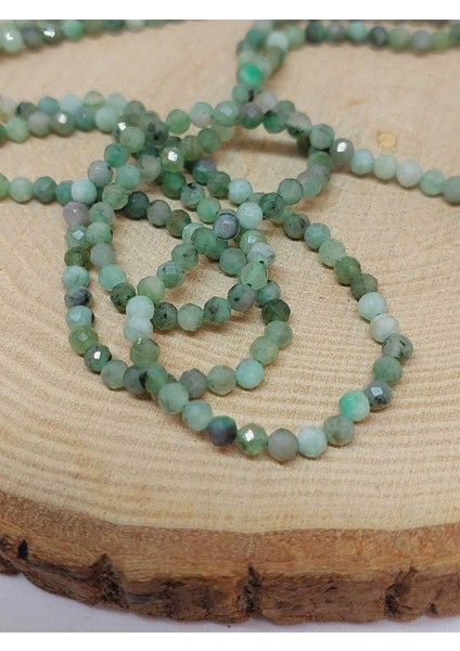 Bileklik Boy Yarım Dizi Zümrüt Taşı Dizi 3mm (51216) (17CM Uzunluğundadır) modelleri