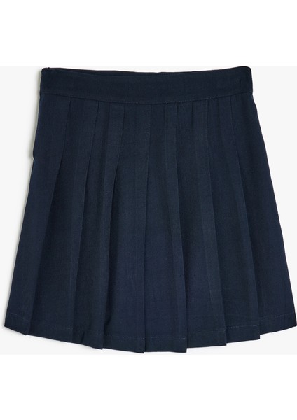 Basic Pileli Etek