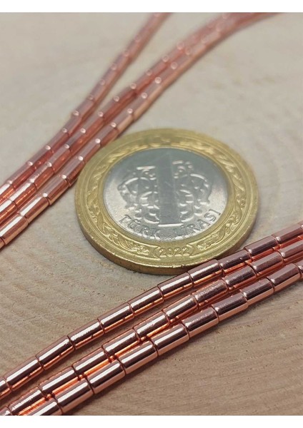 Bileklik Boy Hematit Taşı Yarım Dizi 2*4mm (48158) (18CM Uzunluğundadır) fiyatları