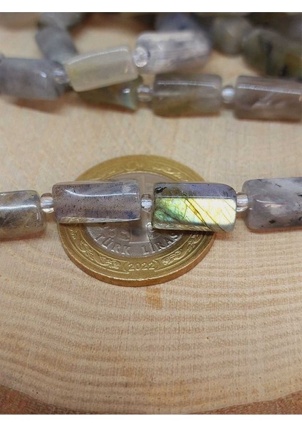 Bileklik Boy Labradorit Taşı 7X12MM Yarım Dizi (49926) (18CM Uzunluğundadır) modelleri