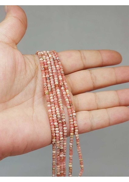 Rodokrozit Taşı Dizi 2*2.5mm (51196)