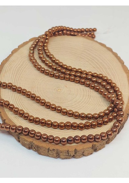 Bileklik Boy Hematit Taşı Yarım Dizi 6mm (48130) (18CM Uzunluğundadır) modelleri