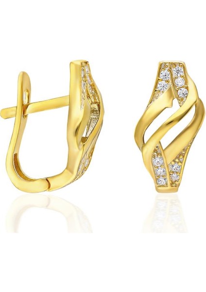 Taşlarla Işlenmiş Tutku Küpeleri