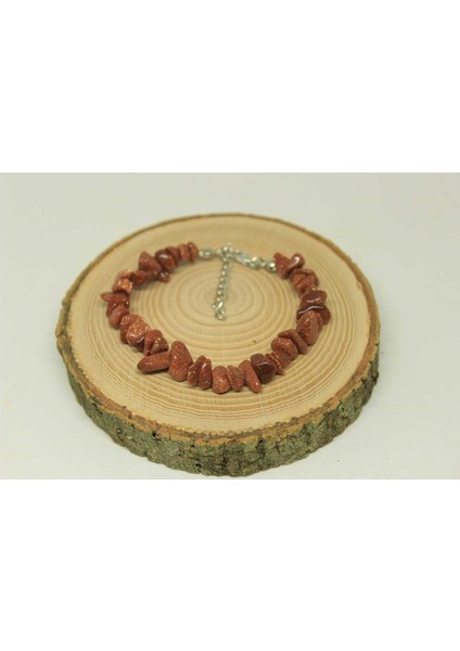 Yıldız Taşı Kahverengi Küçük Taşlar Bileklik (22230) modelleri