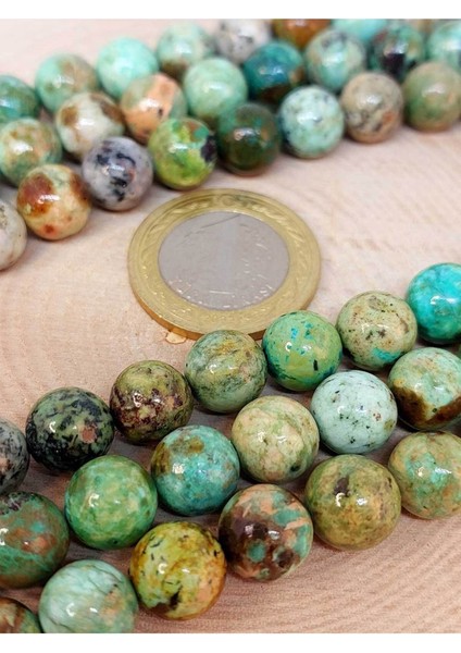 Çeyrek Dizi (9cm Uzunluğundadır!) Turkuaz Taşı Çeyrek Dizi 8mm (Peru) modelleri