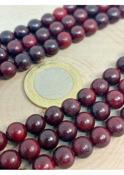 Bileklik Boy Ud Ağacı Ahşap Yarım Dizi 8mm (45264) (18CM Uzunluğundadır) fiyatları