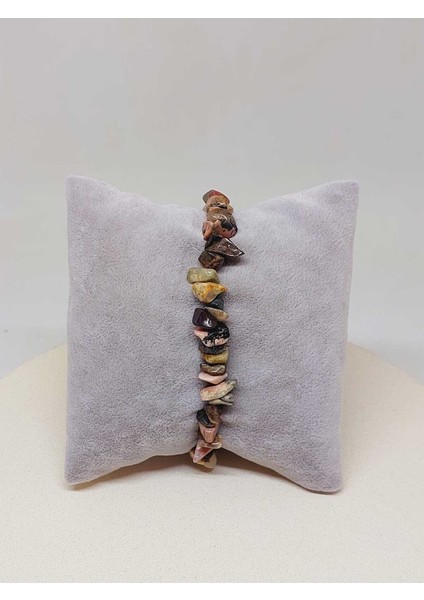 Rodonit Taşı Küçük Taşlar Bileklik (52174)