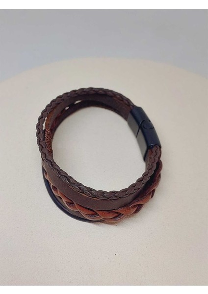 Deri Otantik Erkek Bileklik (52008) modelleri