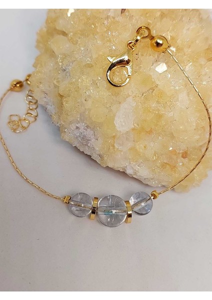 Topaz Taşı Tasarım Bileklik (52082)