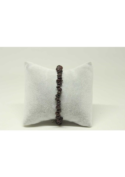 Lal (Garnet - Granat) Taşı Küçük Taşlar Bileklik (22215)