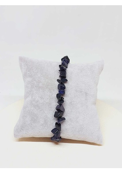 Yıldız Taşı Lacivert Küçük Taşlar Bileklik (52144)