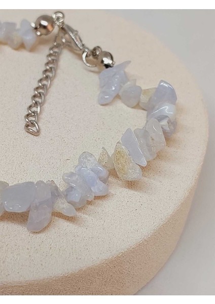 Kalsedon Taşı Küçük Taşlar Bileklik (52204) fiyatları