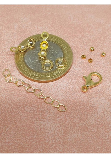 Altın Kaplama Takı Kapama Klips Seti/adet (52450) fiyatları