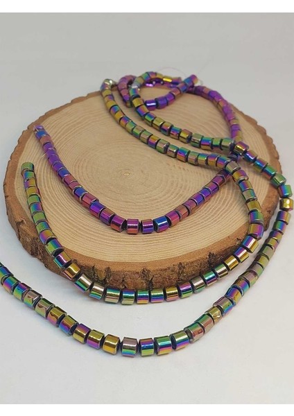 Bileklik Boy Hematit Taşı Yarım Dizi 6*6mm (48192) (18CM Uzunluğundadır) modelleri