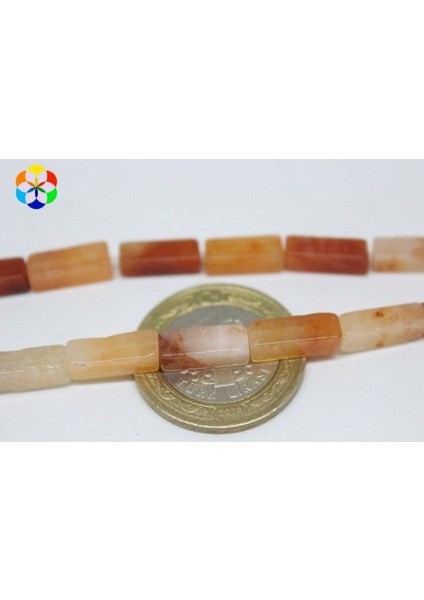 Bileklik Boy Akik Taşı Şekilli Yarım Dizi (14809) (18CM Uzunluğundadır) fiyatları