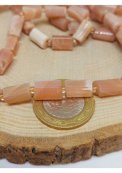 Bileklik Boy Güneş Taşı 7X12MM Yarım Dizi (49960) (18CM Uzunluğundadır) fiyatları